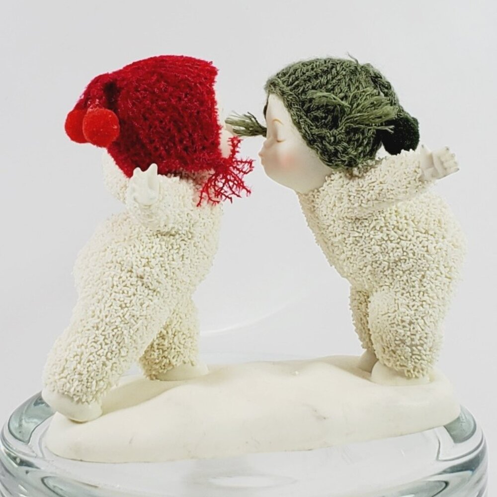 Adorable Vintage Department 56 Snowbabies Christmas Figurine